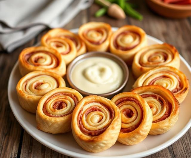 Easy Reuben Pinwheels