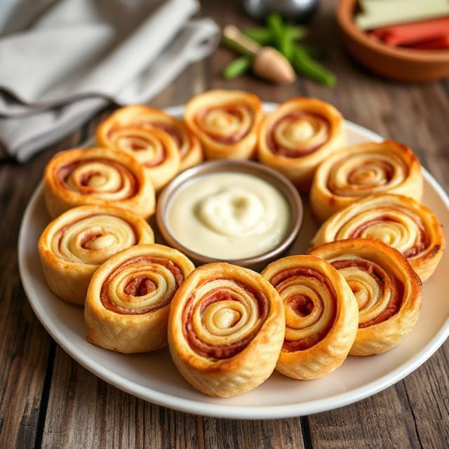 Easy Reuben Pinwheels