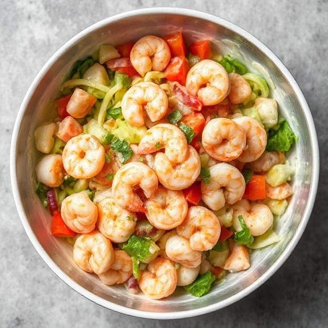 Easy Creamy Shrimp Salad