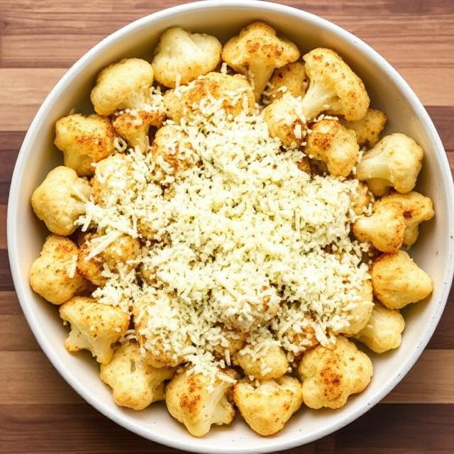 Easy Roasted Ranch Cauliflower