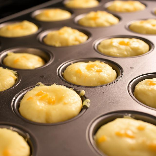 Easy Cheesy Egg White Muffins