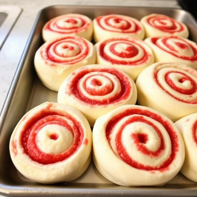 Easy Strawberry Dream Rolls