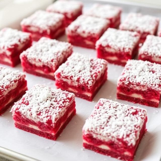 Easy Raspberry Lamington Sheet Cake