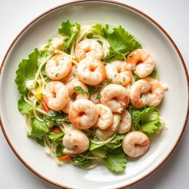 Easy Creamy Shrimp Salad