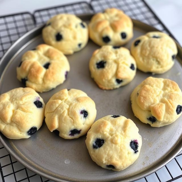 Easy Blueberry Biscuits