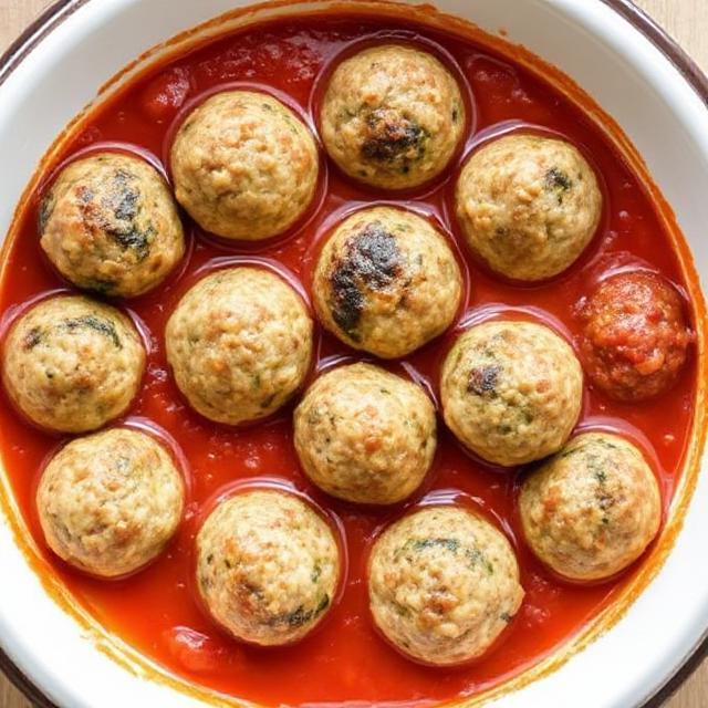 Easy Zucchini Meatballs