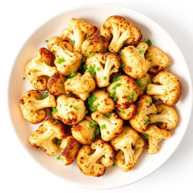 Easy Roasted Ranch Cauliflower