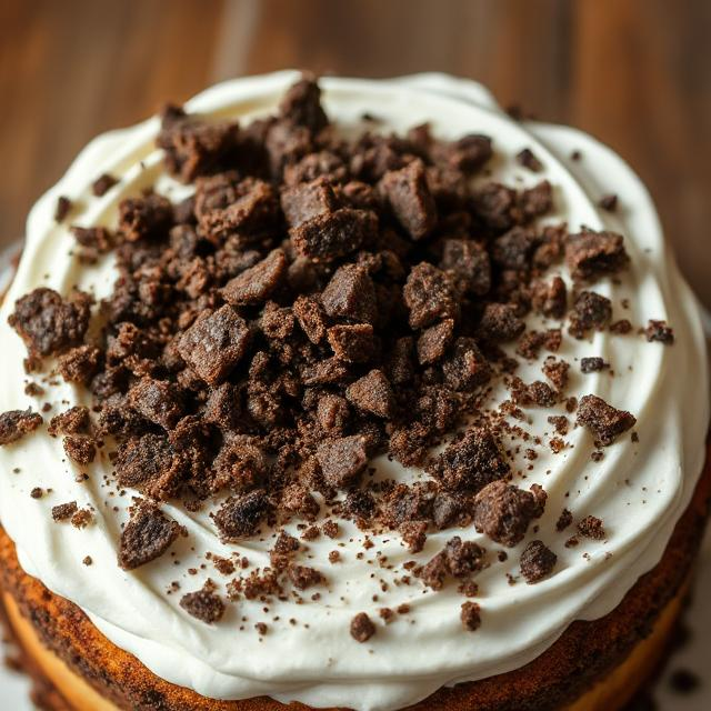 Easy Cookies and Cream Poke Cake