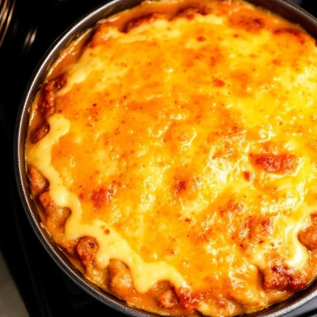 Easy Queso Smothered Fajita Casserole