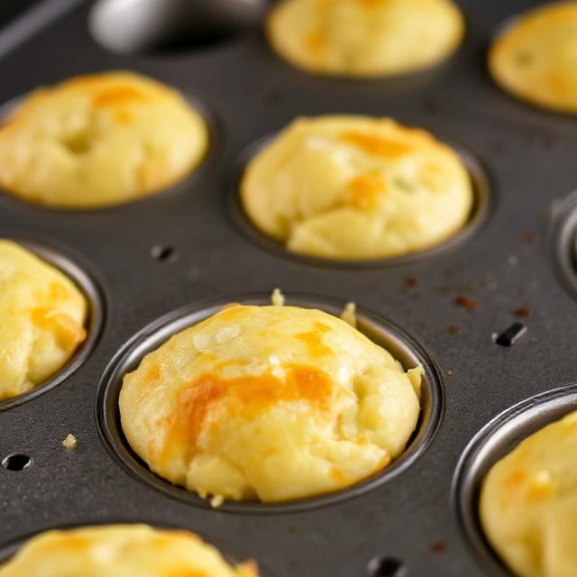 Easy Cheesy Egg White Muffins