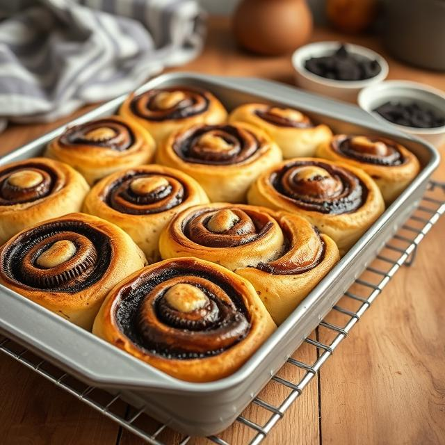 Easy Oreo Cinnamon Rolls