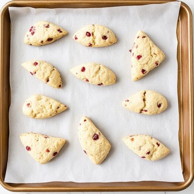 Easy Cranberry Orange Scones