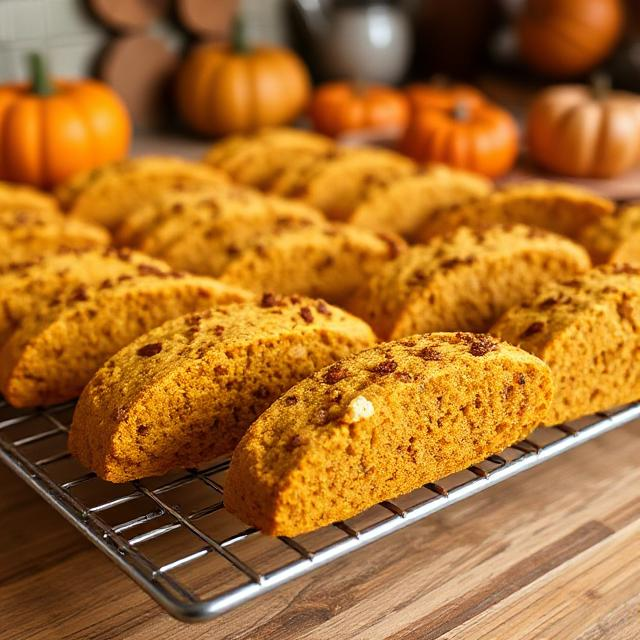 Easy Pumpkin Spiced Biscotti