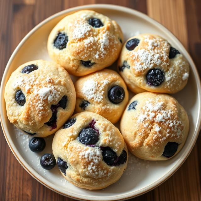 Easy Blueberry Biscuits