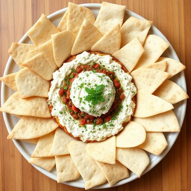 Easy Layered Greek Dip