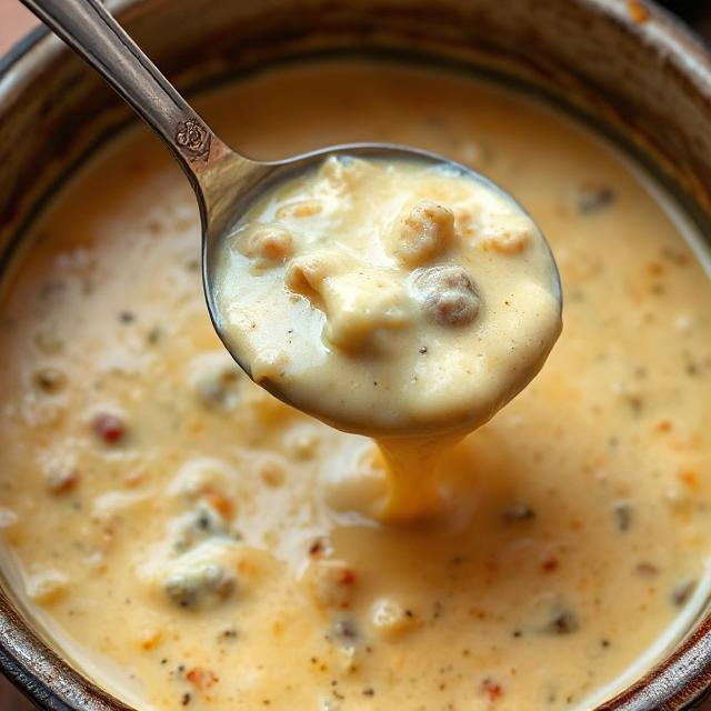 Easy Cheeseburger Soup