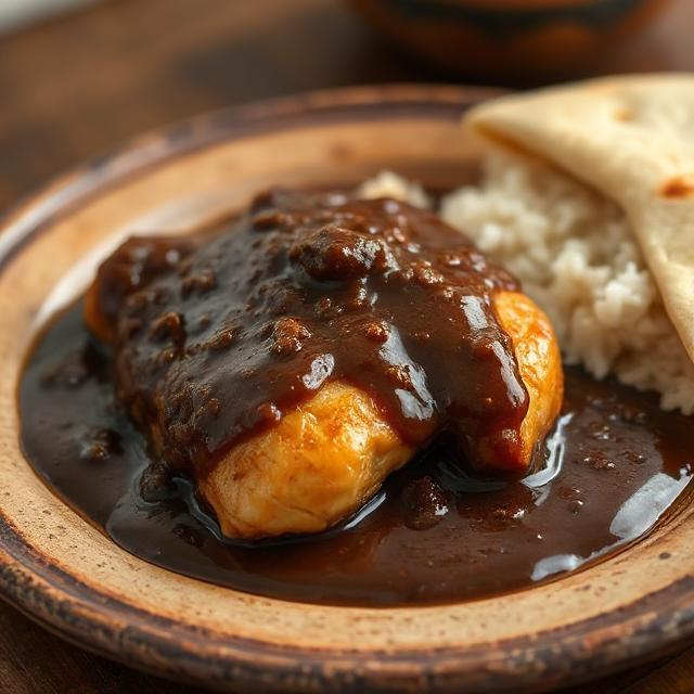 Easy Chicken with Mock Mole Sauce