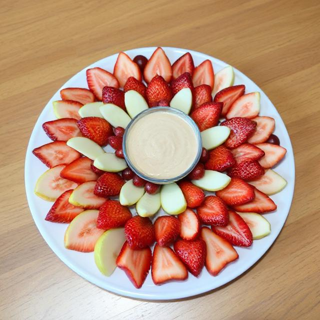 Easy Creamy Cream Cheese Fruit Dip