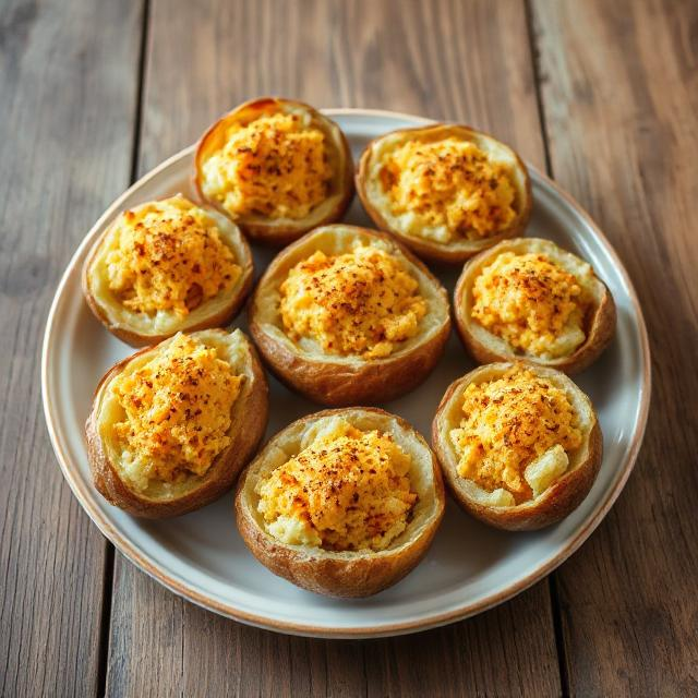 Easy Chicken Pot Pie Baked Potatoes