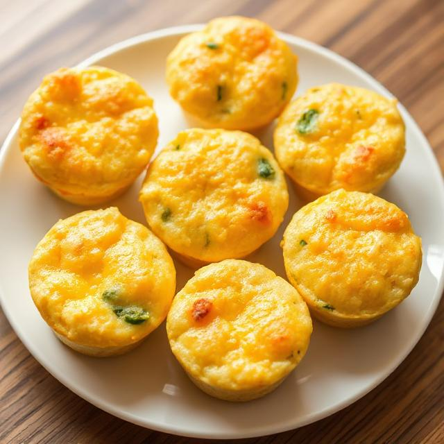 Easy Cheesy Egg White Muffins