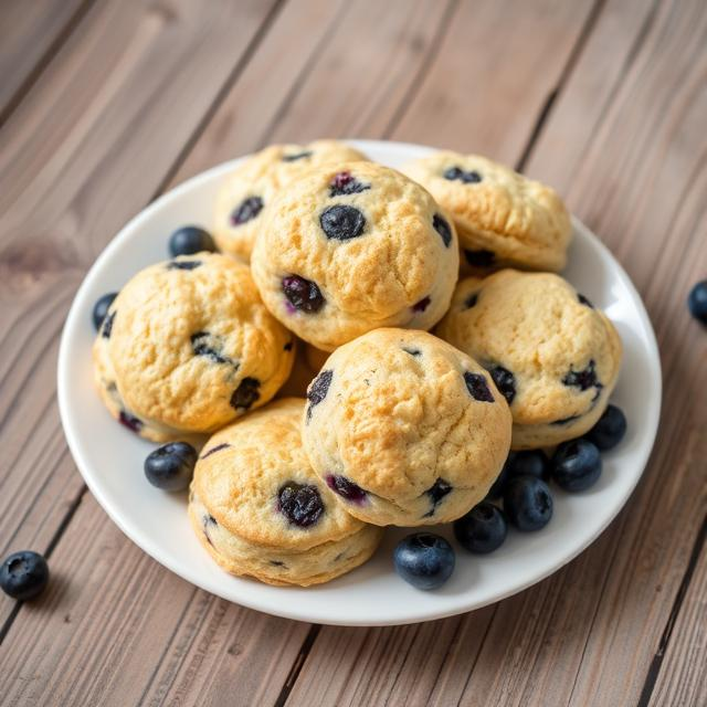 Easy Blueberry Biscuits