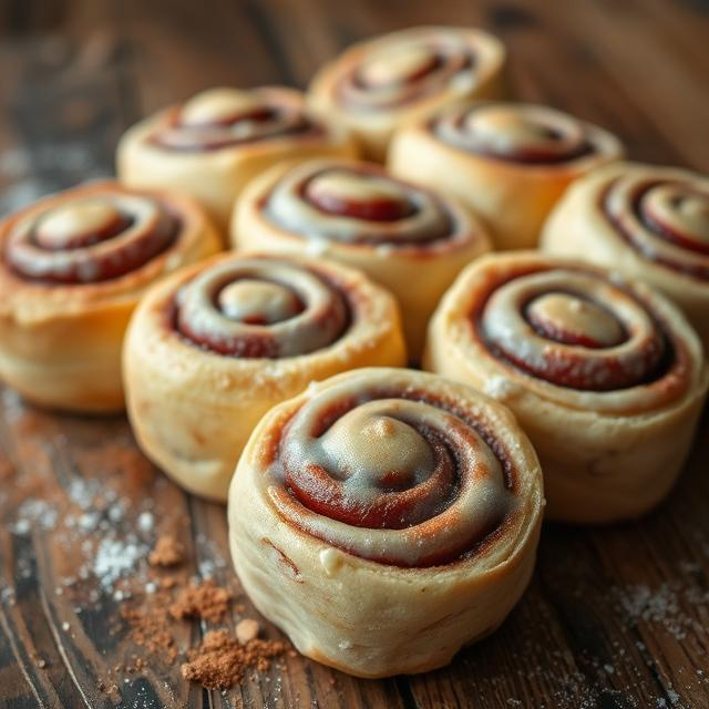 Easy Bread Crust Cinnamon Rolls