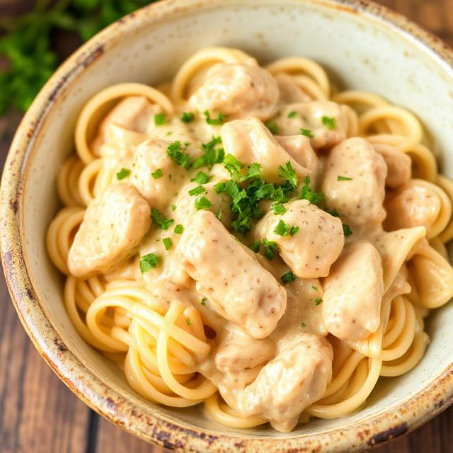 Easy Chicken Stroganoff