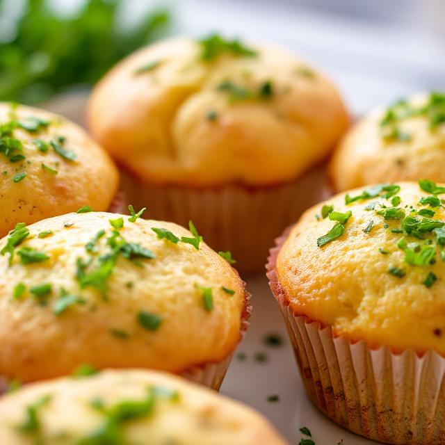 Easy Cheesy Egg White Muffins