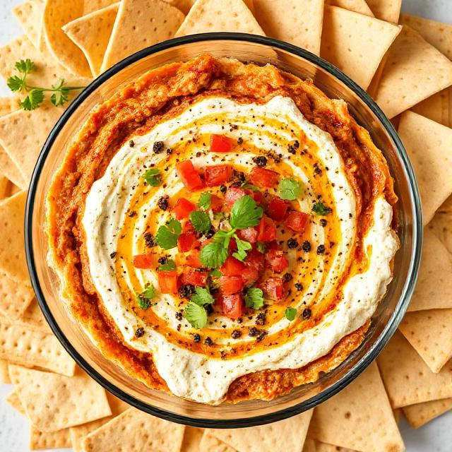 Easy Layered Greek Dip