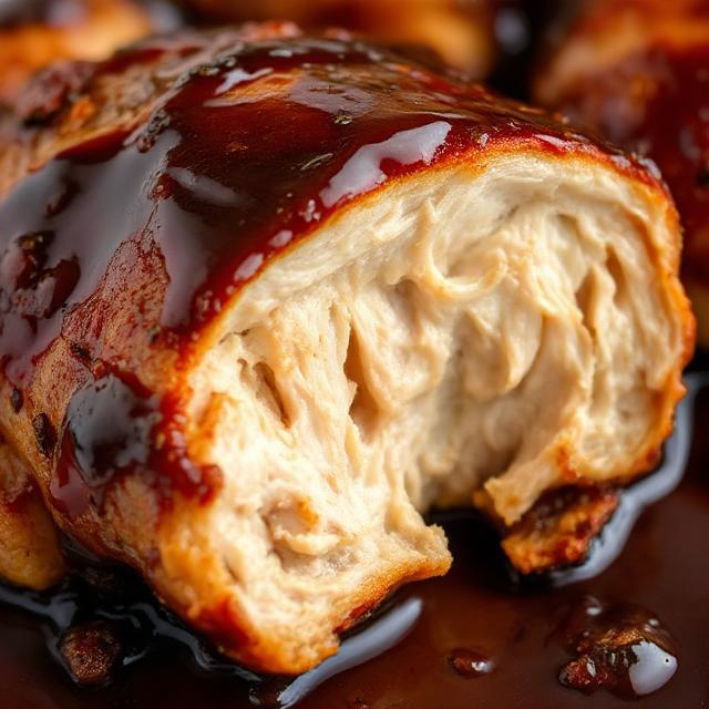 Easy Slow Cooker Balsamic Chicken