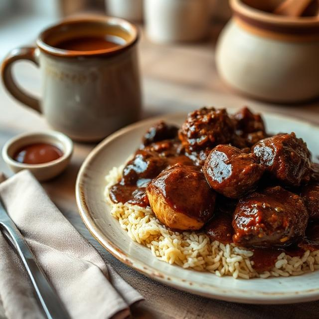 Easy Chicken with Mock Mole Sauce