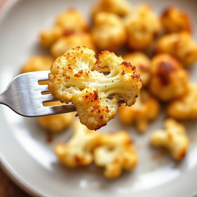 Easy Roasted Ranch Cauliflower