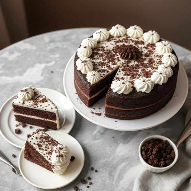 Easy Cookies and Cream Poke Cake