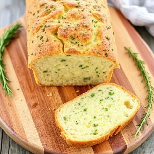 Easy Herb & Cheese Quick Bread