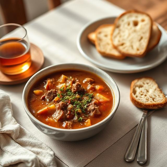 Easy Hamburger Soup