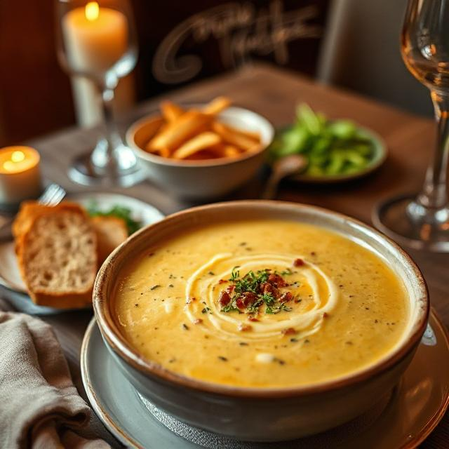 Easy Cheeseburger Soup