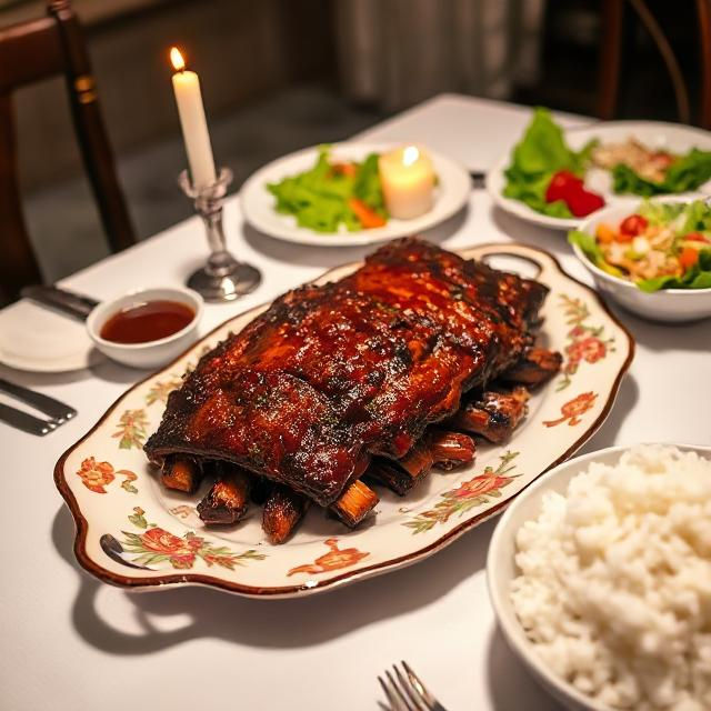 Easy Slow Cooker Hawaiian Ribs