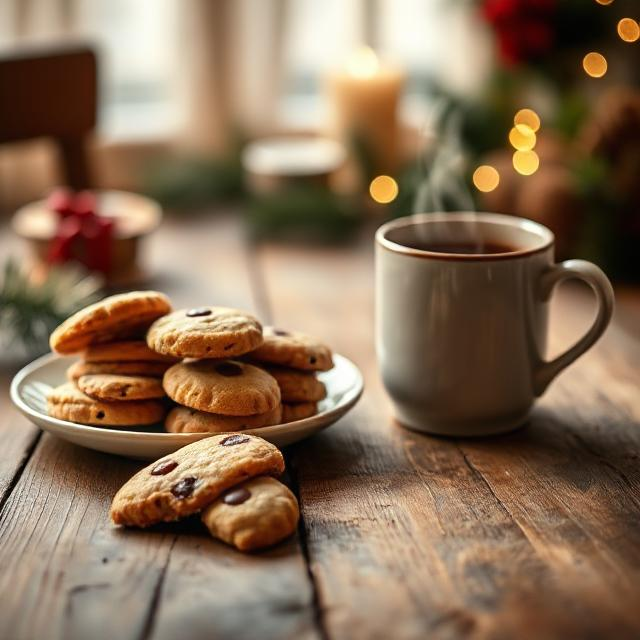 Easy Fruitcake Shortbread Cookies