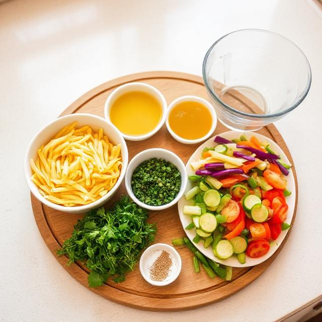 Easy Rainbow Pasta Salad