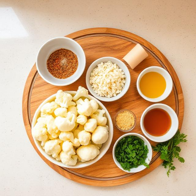 Easy Roasted Ranch Cauliflower