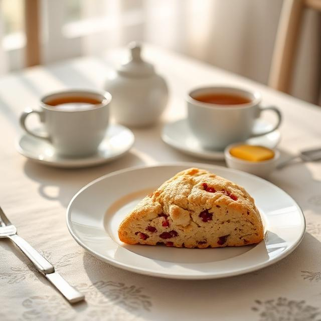 Easy Cranberry Orange Scones