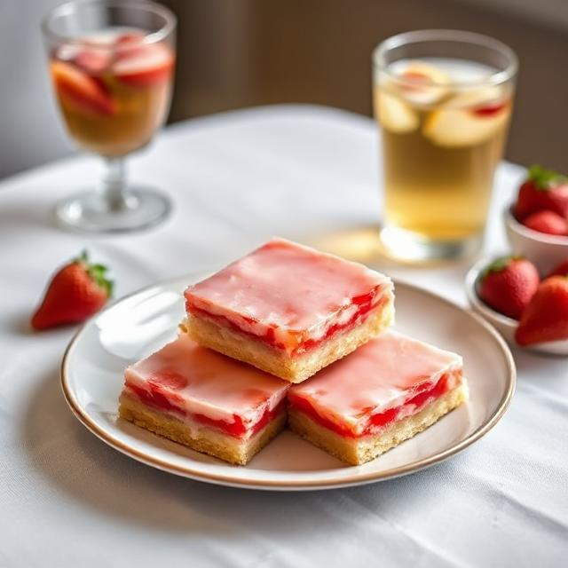 Easy Strawberry Lemon Bars