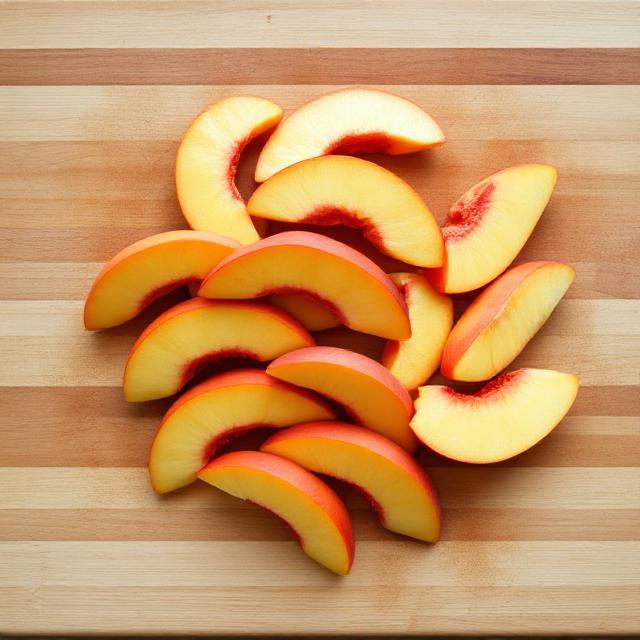 Easy Ginger Peach Upside Down Cake