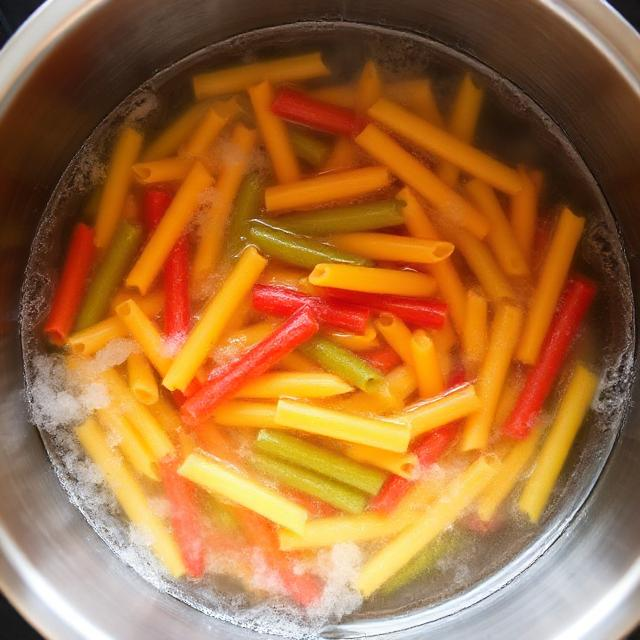 Easy Rainbow Pasta Salad