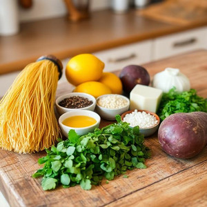 Easy Lemon Pepper Spaghetti