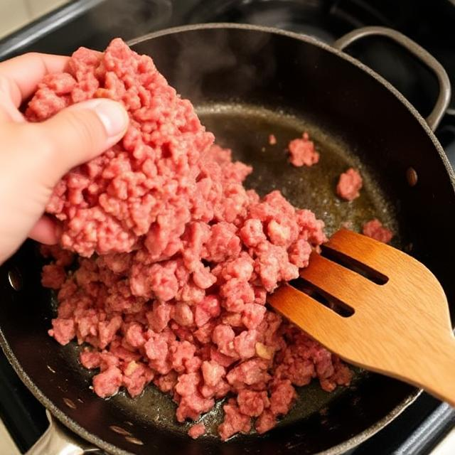 Easy Cheesy Beef Mexican Rice