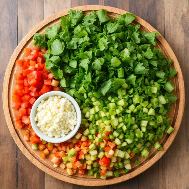 Easy BBQ Chicken Chop Salad