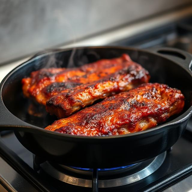 Easy Slow Cooker Hawaiian Ribs