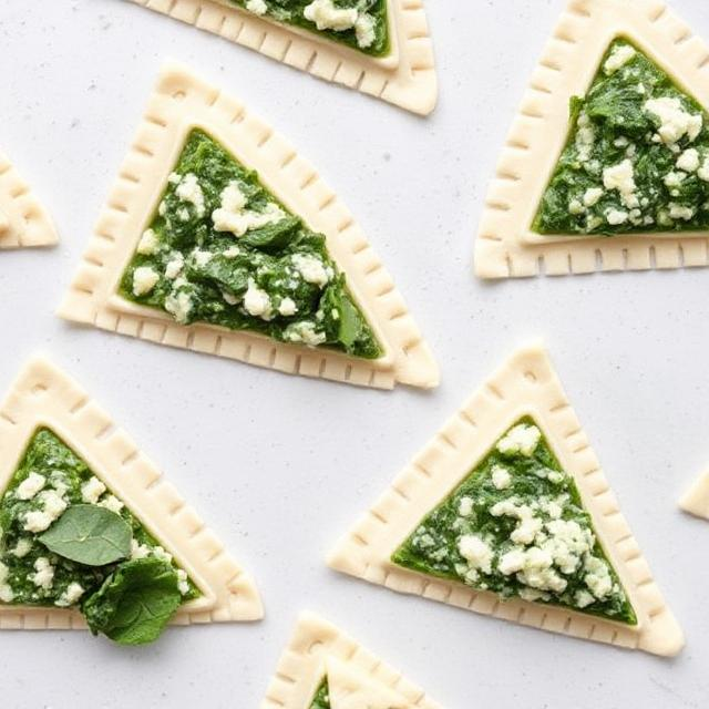 Easy Spinach Feta Crescent Rolls