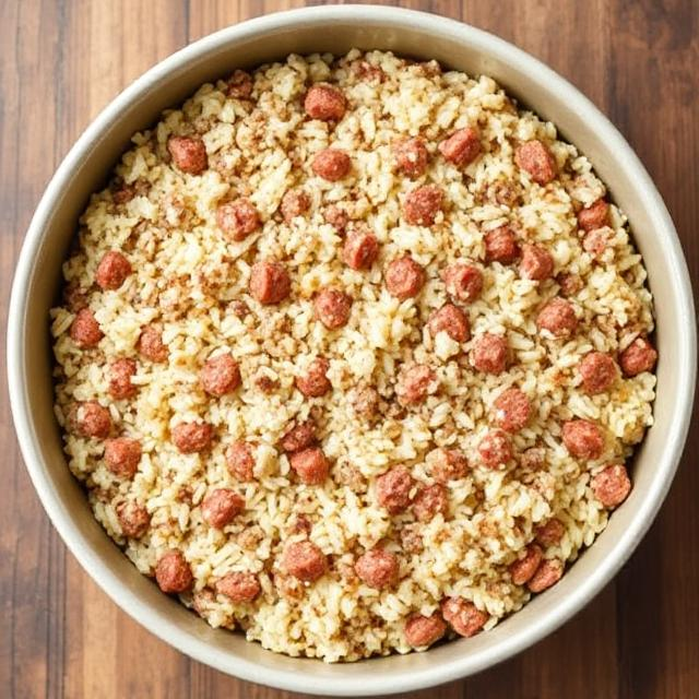 Easy Sausage and Rice Casserole